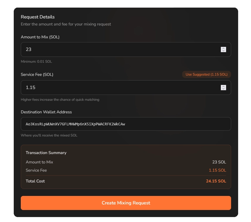 Public Transaction History